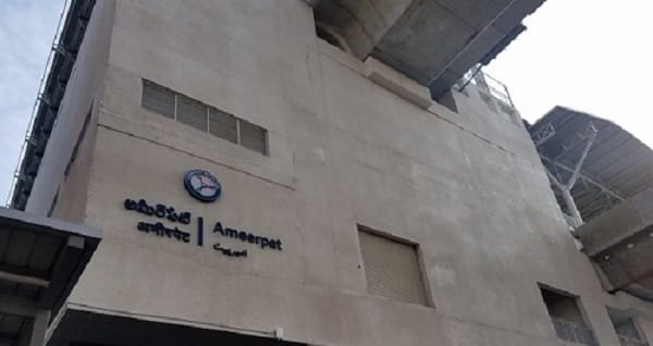 Ameerpet Metro Station, Hyderabad
