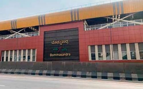 Bommasandra Metro Station