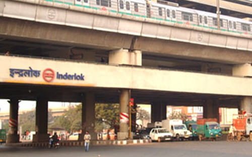 Inderlok Metro Station