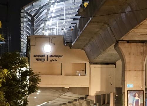 Madhapur Metro Station, Hyderabad