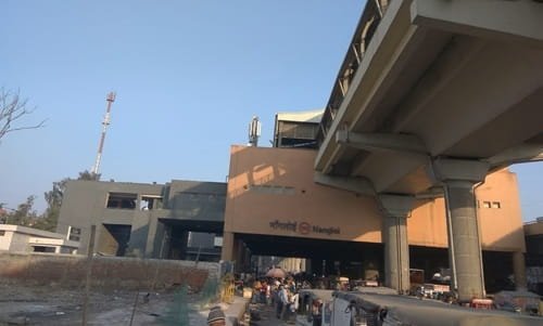 Nangloi Metro Station, Delhi