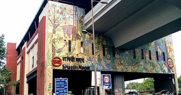 Shastri Nagar Metro Station