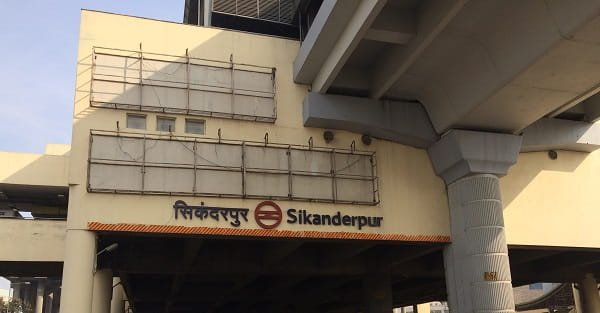 Sikandarpur Metro Station