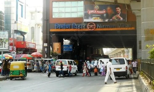 Nirman Vihar Metro Station