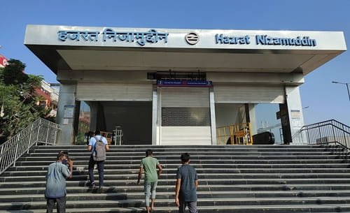 Nizamuddin Metro Station