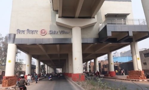 Shiv Vihar Metro Station