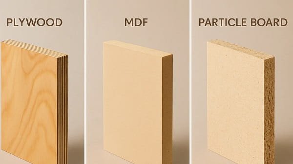 MDF vs Plywood vs Particle Board