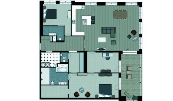 2D House Plans